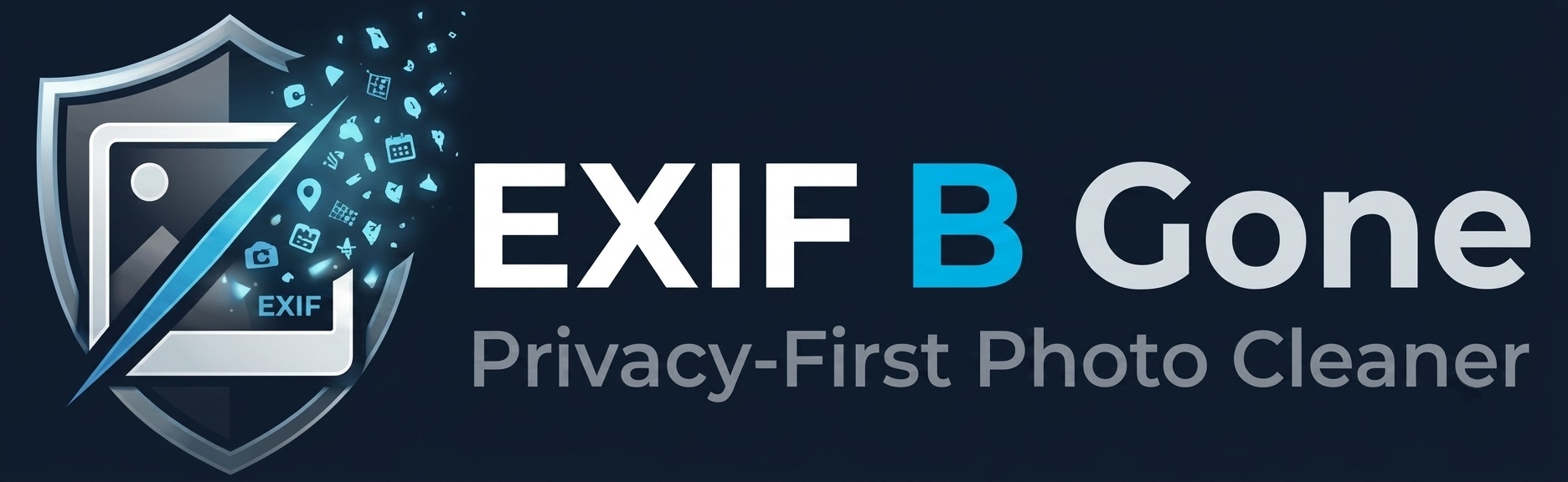 EXIF B Gone Logo
